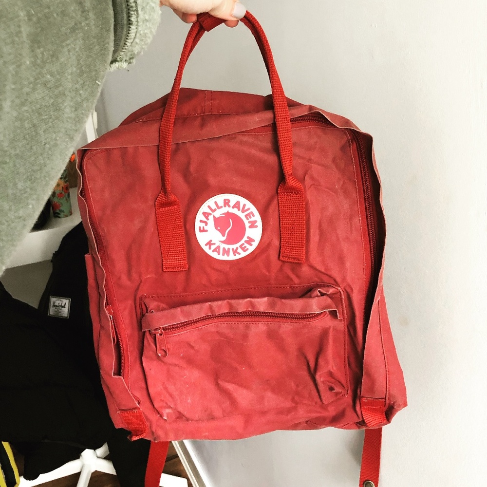 Fjallraven Kanken Ox Red Backpack